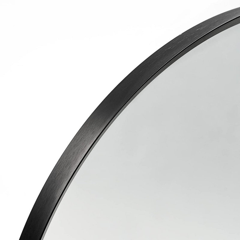 Norby Mirror, Black, 65" x 22"
