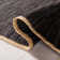 Zeitler Hand Woven Cotton Solid Colour Rug in Chocolate/Natural