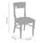 Tymon 18'' H Faux Leather Upholstered Beech Side Chair-29074684