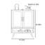 Armoire de rangement simple pour chaussures à plusieurs niveaux-677556592