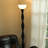Black Iron + Glass Free form Floor Lamps