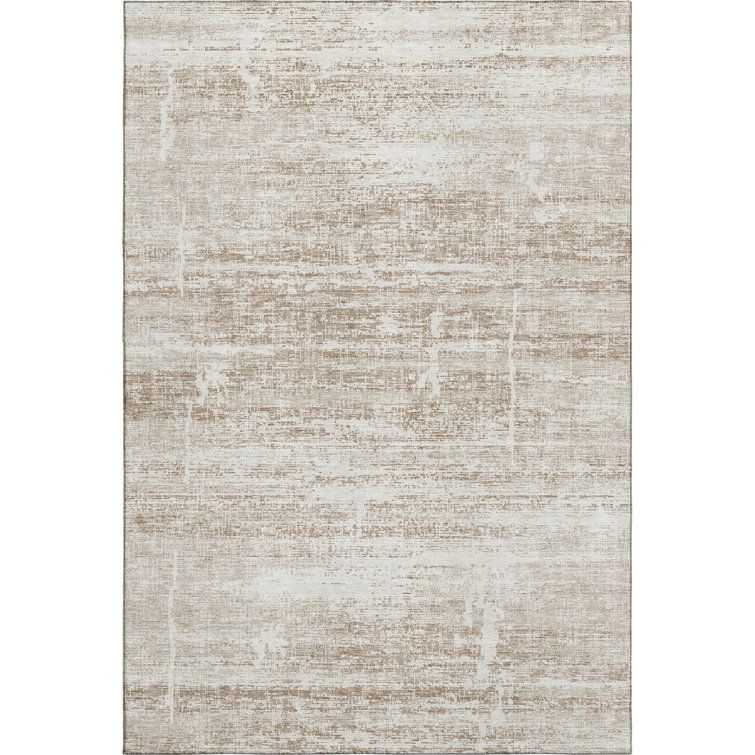 Premium Machine Washable Gerardo Beige Rug