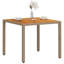 Aislynne Square Solid Wood Outdoor Dining Table - 90 cm W 90 cm D
