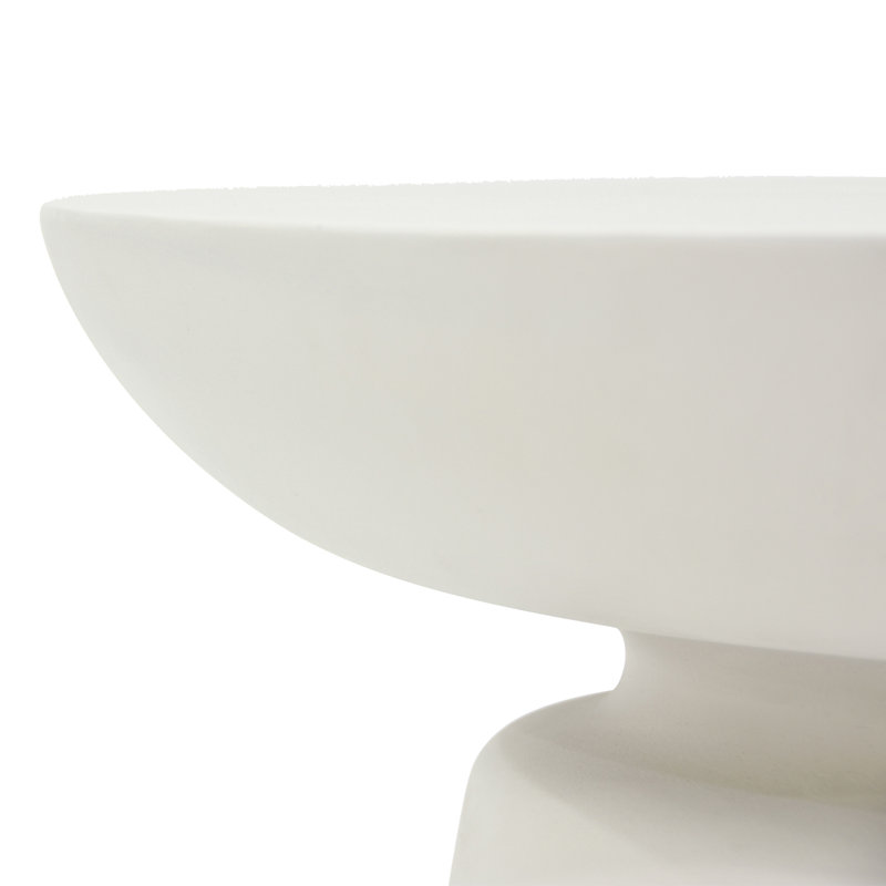 End Table, Cream White