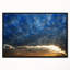 «Dramatic Blue and Brown Skies», reproduction de photo sur toile tendue encadrée-26686181