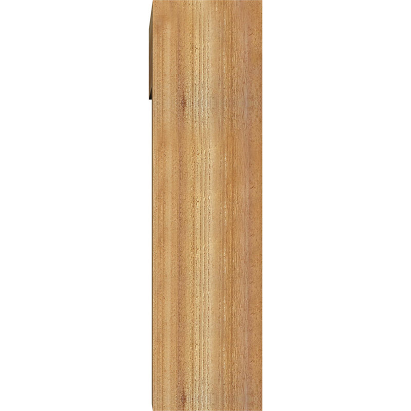 Support Funston Block avec support décalé, 30 x 26, Cèdre rouge occidental de l 8 po (scié brut)