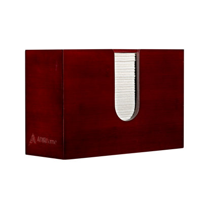 Porte-serviettes plat en bambou
