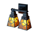 Meyda Tiffany & Stained Glass 2 - Light Armed Sconce
