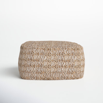 Jayden 20" Wide Rectangle Pouf Ottoman