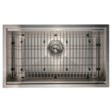 Garmisch Stainless Steel 30" L x 18" W Undermount Kitchen Sink with Basket Strainer