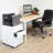 Mount-It! Mobile Vertical File Cabinet with Three Drawers | Under Desk Rolling Storage-1340923771