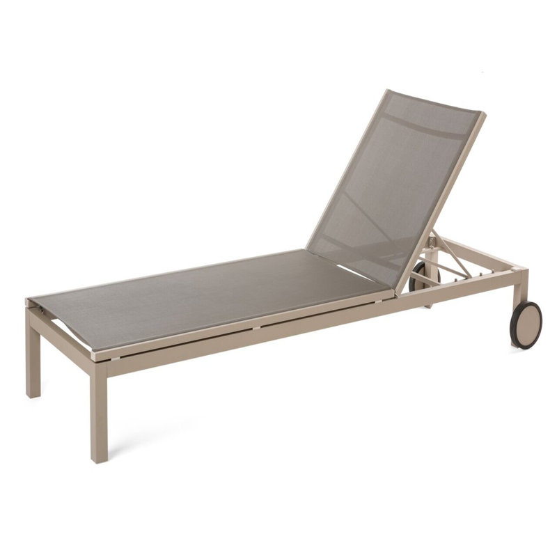 Ivery Outdoor Chaise Lounge Set with Table