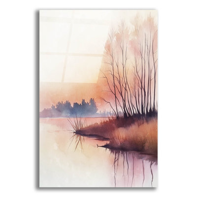  Art mural en verre «Swamp» par Svetlana Aleynikova