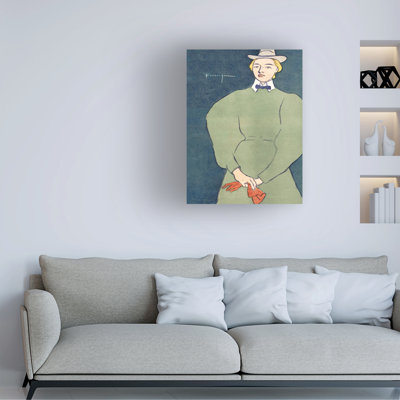 Œuvre d'art sur toile, Bachelor, Edward Penfield