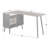 Beandon L-Shaped Solid Wood Writing Desk