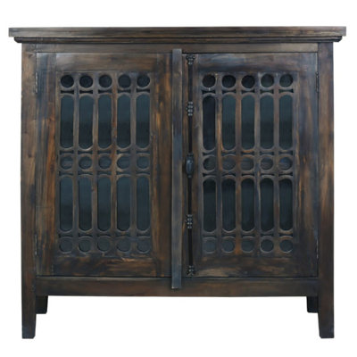 Abdushakur 40.5'' Solid Wood Sideboard