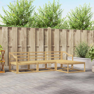 245.5cm Wide Patio Sectional Set