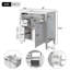 Meuble-lavabo moderne de 30 pouces avec lavabo supérieur, 2 tiroirs et tiroir basculant pour un rangement efficace-375968151-375968149