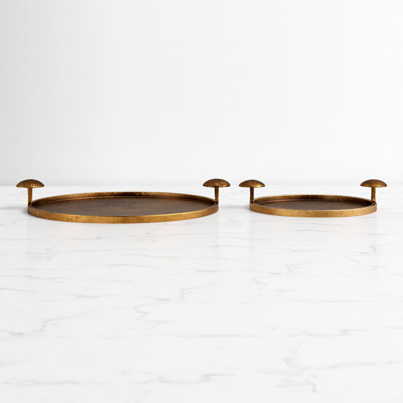 Callum Aluminum Tray - Set of 2