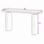 Console en placage d'acacia avec comptoir et pieds-132971257