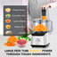 HOWORK 12 Cup Food Processor Vegetable Chopper with 2 Speeds & Pulse Function for Mincing, Dicing, Shredding, Puree & Kneading Dough, Black