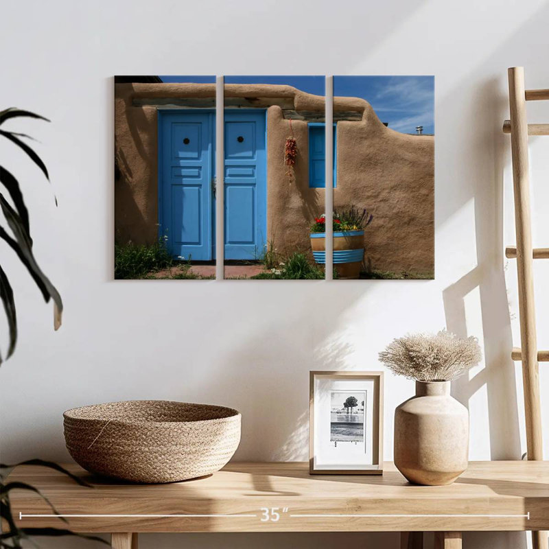 Lilie Blue Taos House, 36" H x 57" W