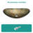 Tempered Glass Sink, Elegant Vessel Sink