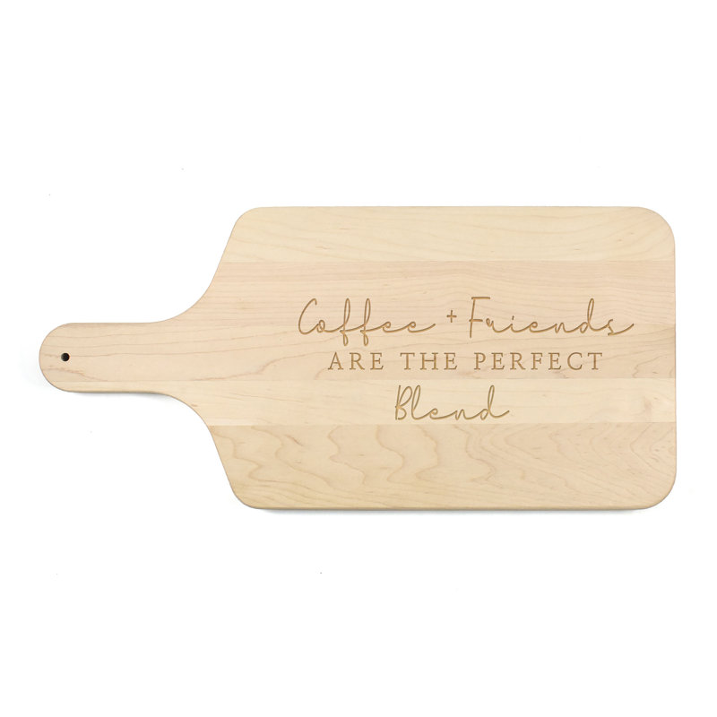 Coffee And Friends The Perfect Blend Cutting Board