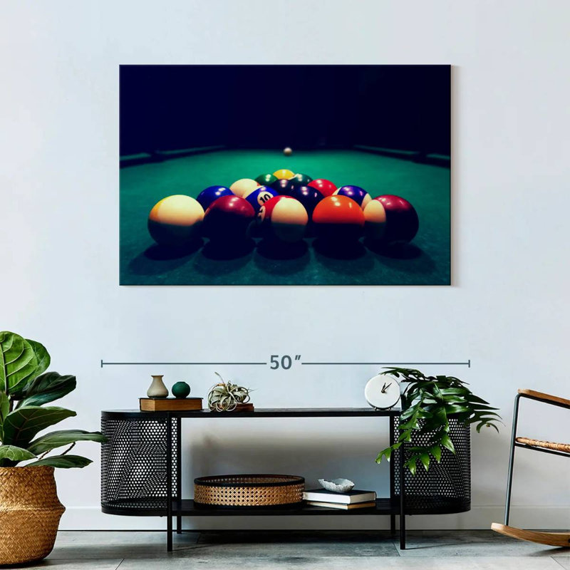 Senne Billiard Balls, 30" H x 45" W
