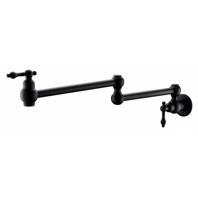 ° Rotating Matte Black Brass Efficiency Modern Style Home And Restaurant Use