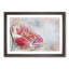 Blossoming Pink Camellia Flower in Abstract - Picture Frame Painting Print-55687190-55687193