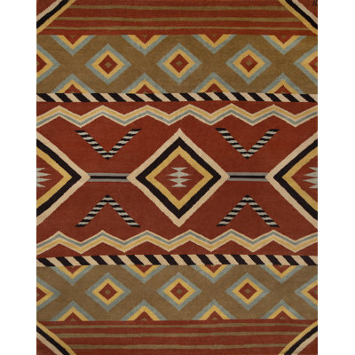 Mesa Wool Southwestern Area Rug