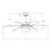 Aristeidis 52'' Ceiling Fan with LED Lights-1328525310