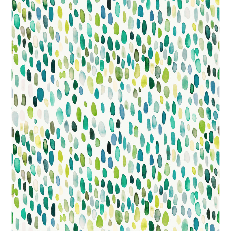 Jamboree Abstract Wallpaper Roll, Grasshopper