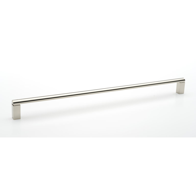 Tirette de bar Vogue, Nickel poli, 12"