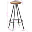 Rocky Solid Wood Counter Stool