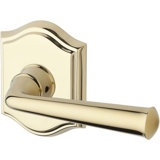 Federal Privacy Door Lever with Traditional Arch Rose