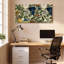 Ensemble de 1 tableau sur toile à motif floral et botanique-232269400