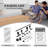 80" 1-Lite Mirror White Primed Solid Core Sliding Bypass Barn Door Double Doors With Hardware Kit-118320619