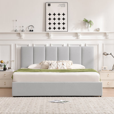 Balynda Upholstered Platform Storage Bed With 4 Drawers,California King