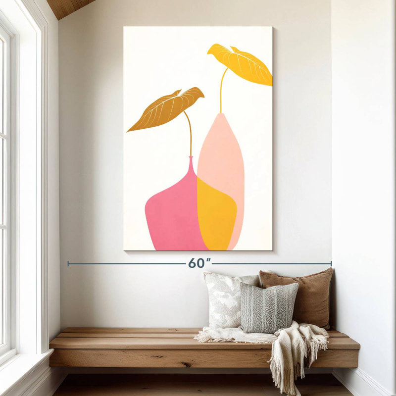 Harnek Geometric Bouquet, 51" H x 34" W