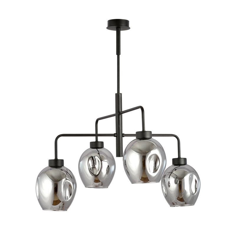 Damien 4 - Light Sputnik Chandelier, Graphite
