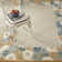 Coreatha Martha Stewart Hand Tufted Wool/Viscose Floral Rug in Beige/Blue
