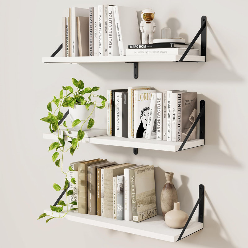 Floating Shelf, White
