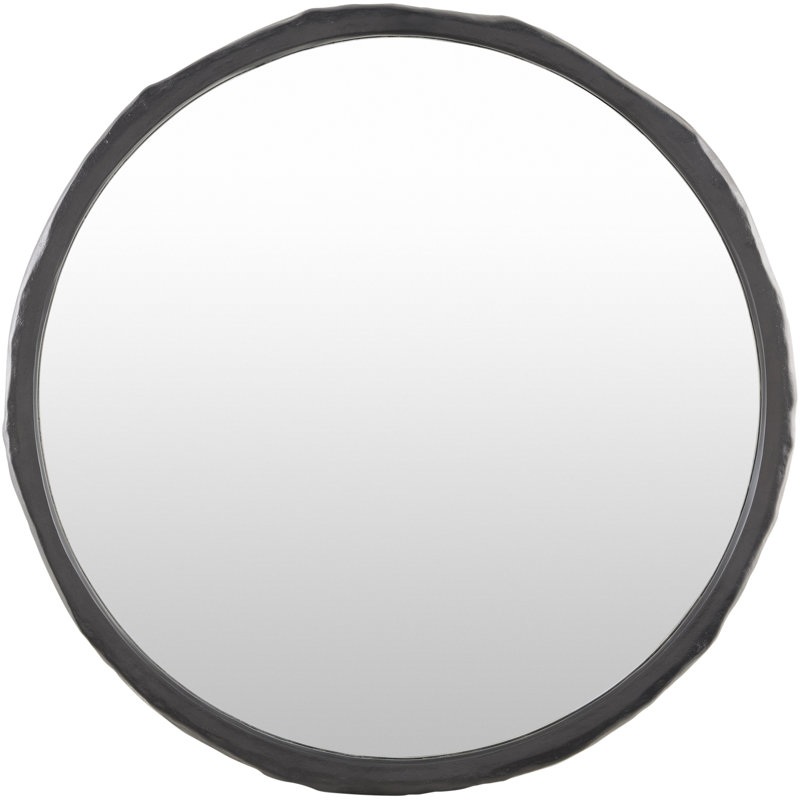 Miroir d'appoint Doly Arenas, Aluminum, Noir, noir, noir, noir