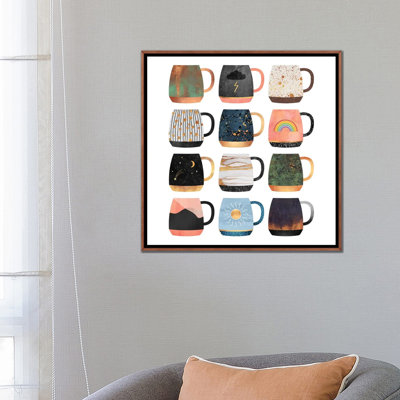 Collection « coffee Cup collection II » par Elisabeth Fredriksson-impression d’art graphique