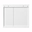 Armoire murale 32 po avec miroir
