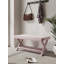 Banc rembourré en velours Mid-Century-821812358