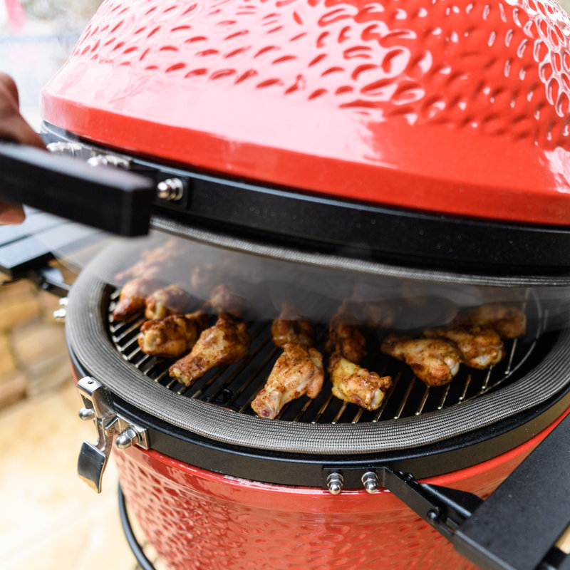 Kamado Joe 46.5" Kamado Charcoal Grill with Side Shelves