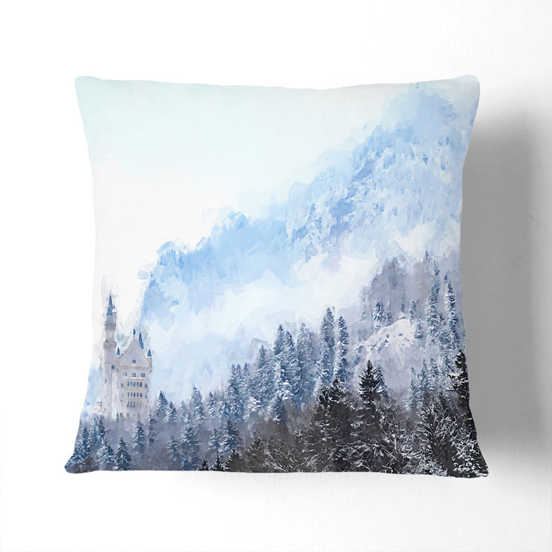 Square Throw Cushion, 40cm H x 40cm W x 15cm D